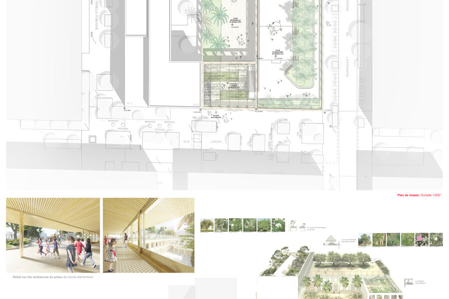 Projet Groupe scolaire - Les fabriques réalisé par un architecte Archidvisor