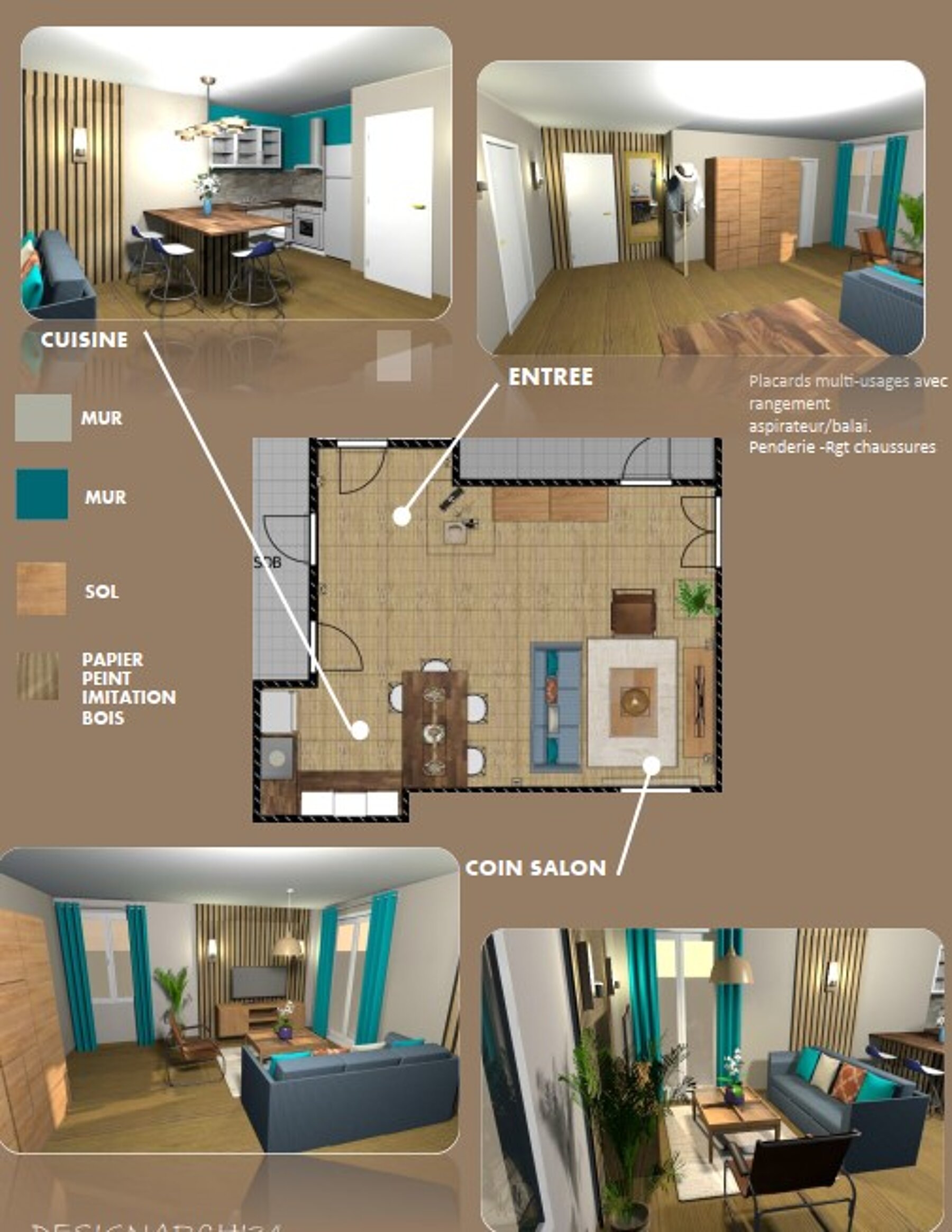 Rénovation - Appartement par un architecte d'intérieur Archidvisor