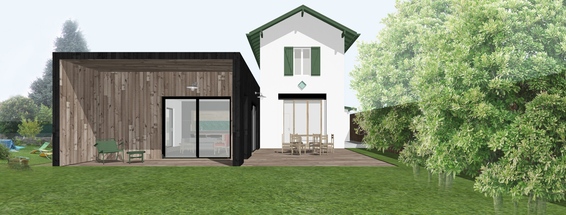 Extension - Maison individuelle par un architecte Archidvisor