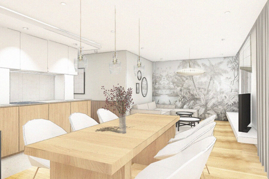 Projet Réaménagement intérieur d'un appartement réalisé par un architecte Archidvisor