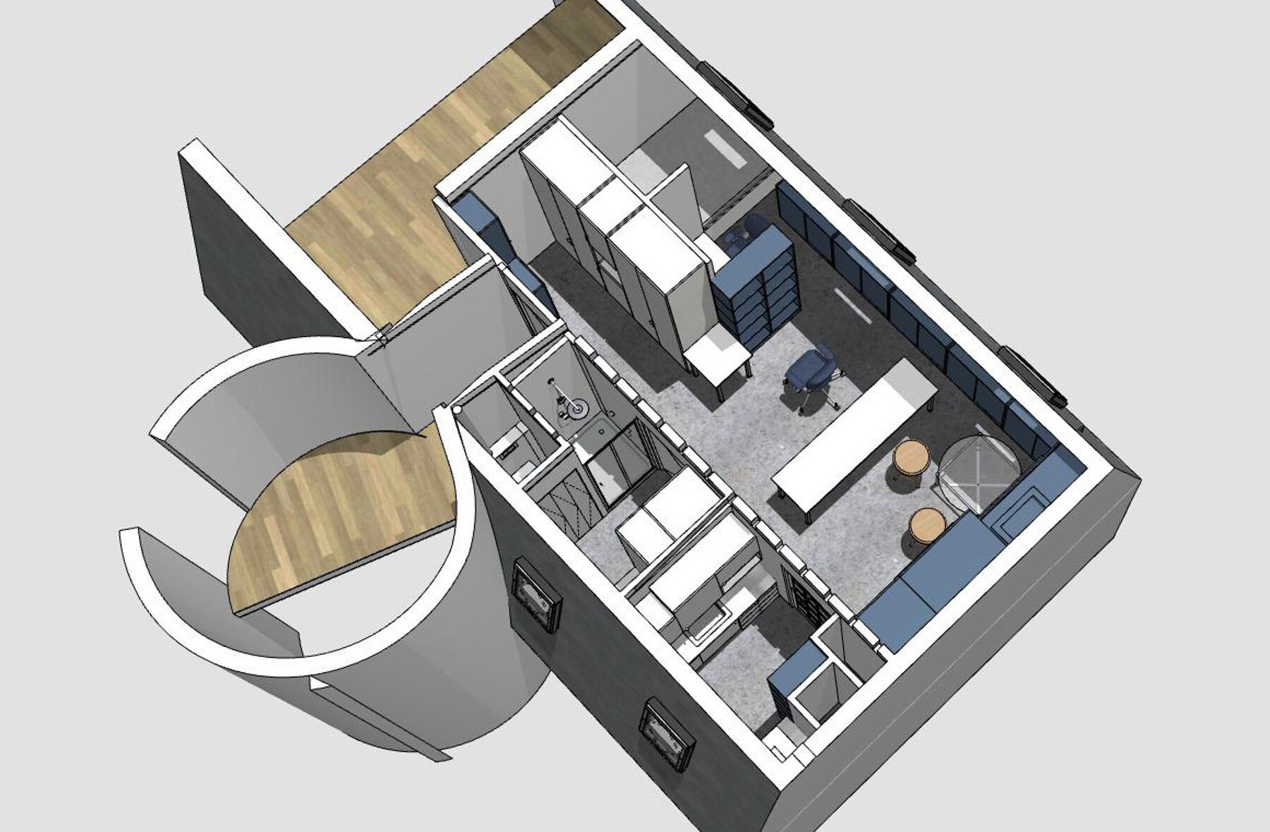 Aménagement intérieur - Appartement par un architecte Archidvisor