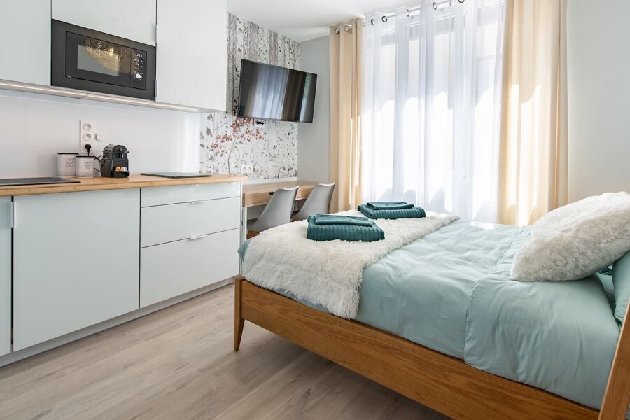 Projet Appartement Airbnb SNOW à Saint Etienne réalisé par un architecte d'intérieur Archidvisor