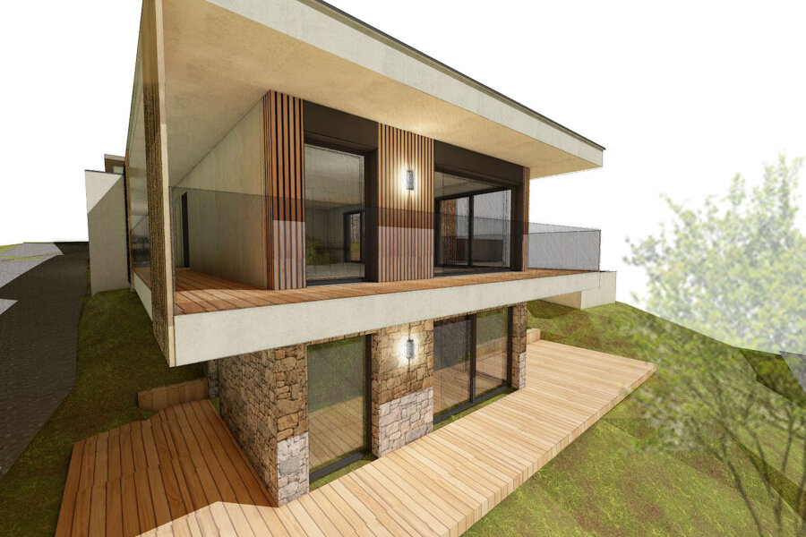 Projet Permis de construire pour extension de maison réalisé par un architecte Archidvisor