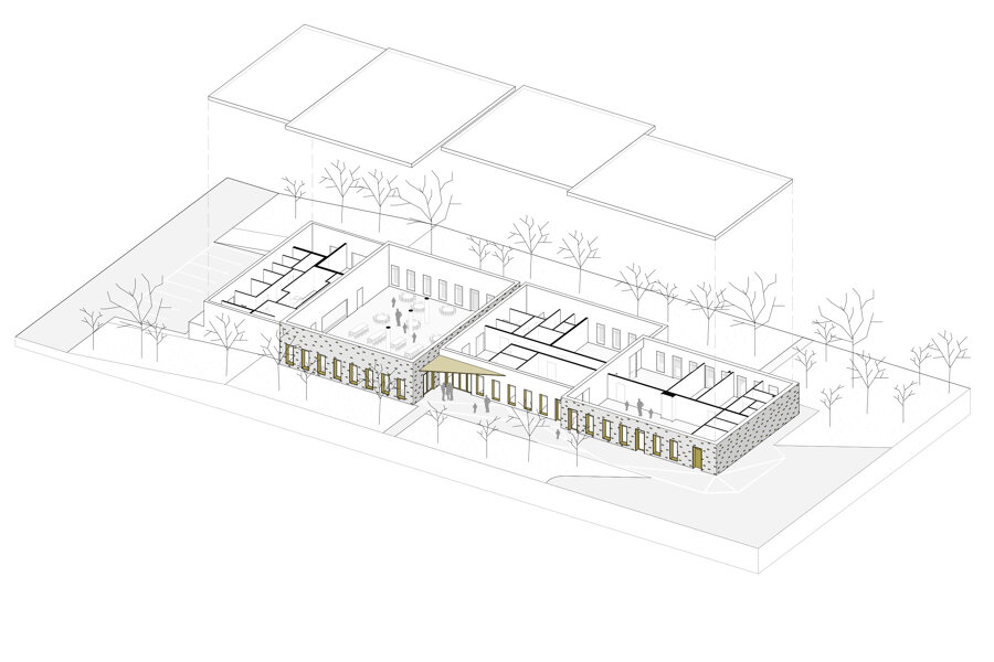 Projet Centre de loisirs et restauration scolaire réalisé par un architecte Archidvisor