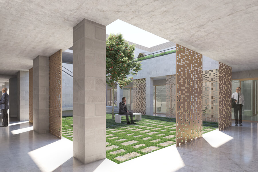 Projet Rénovation des espaces d'accueil du Public du Crématorium du Père Lachaise réalisé par un architecte Archidvisor