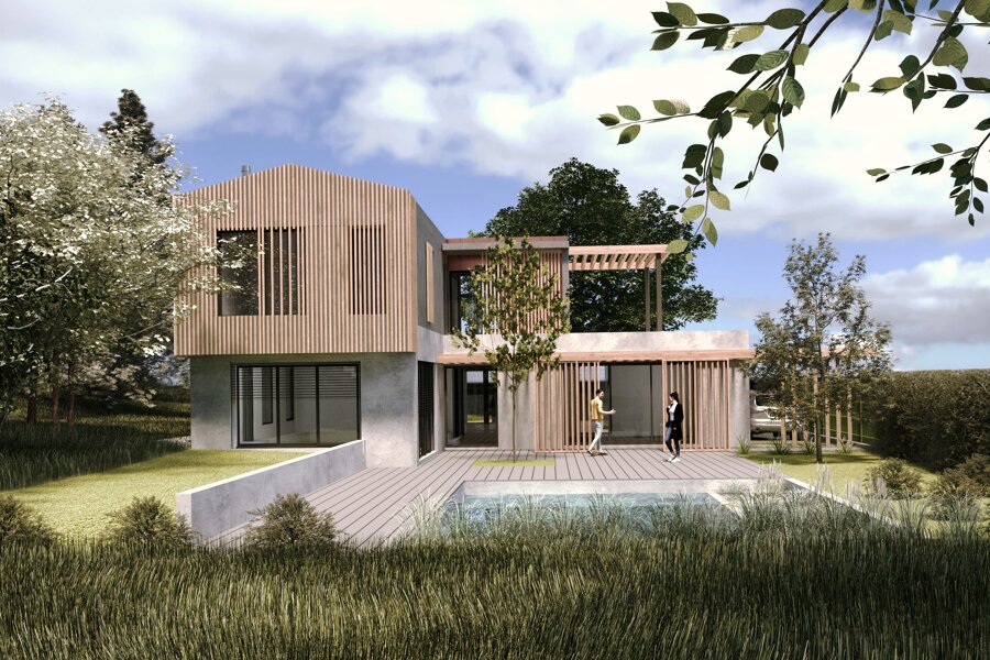 Projet Construction d'une maison individuelle contemporaine réalisé par un architecte Archidvisor