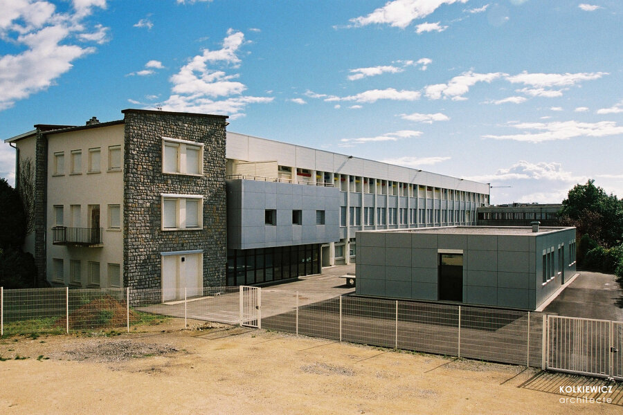 Projet Réhabilitation Collège Joseph Bedier (Le Grand Serre) réalisé par un architecte Archidvisor