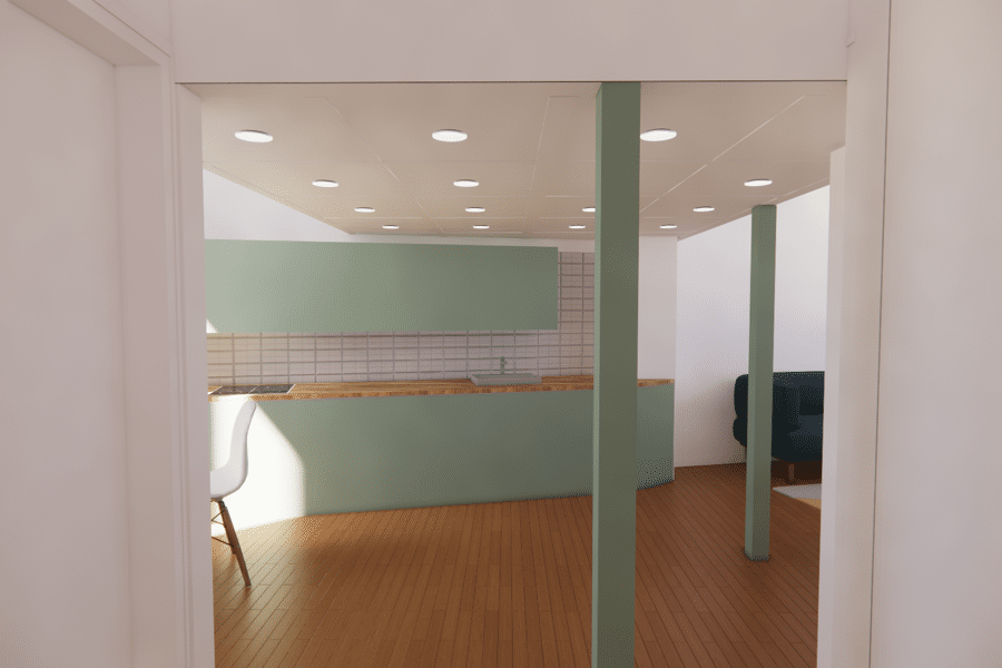 Projet Rénovation et création d'une mezzanine d'un appartement réalisé par un architecte d'intérieur Archidvisor