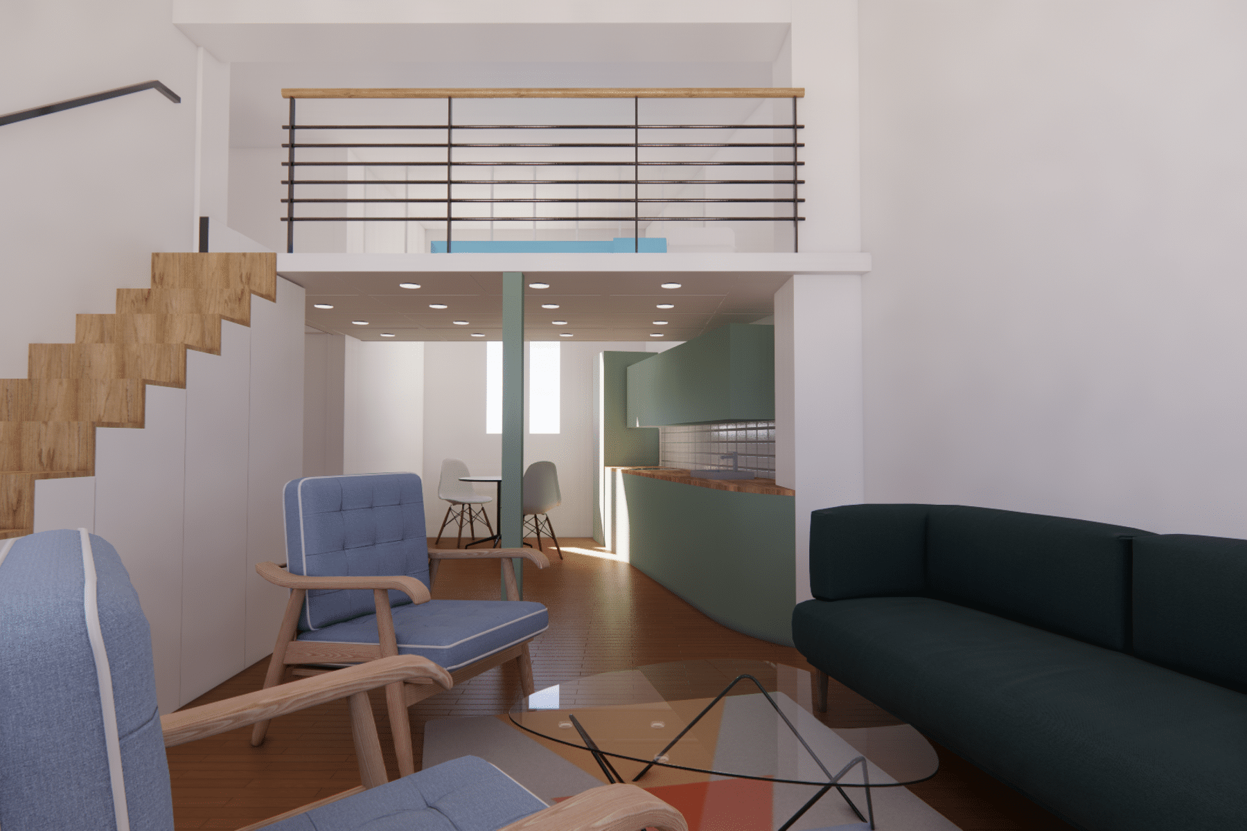 ᐅ Rénovation à Saint-Denis ≡ Rénovation et création d'une mezzanine d ...