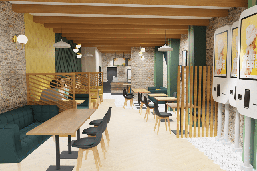 Projet Restaurant réalisé par un architecte d'intérieur Archidvisor