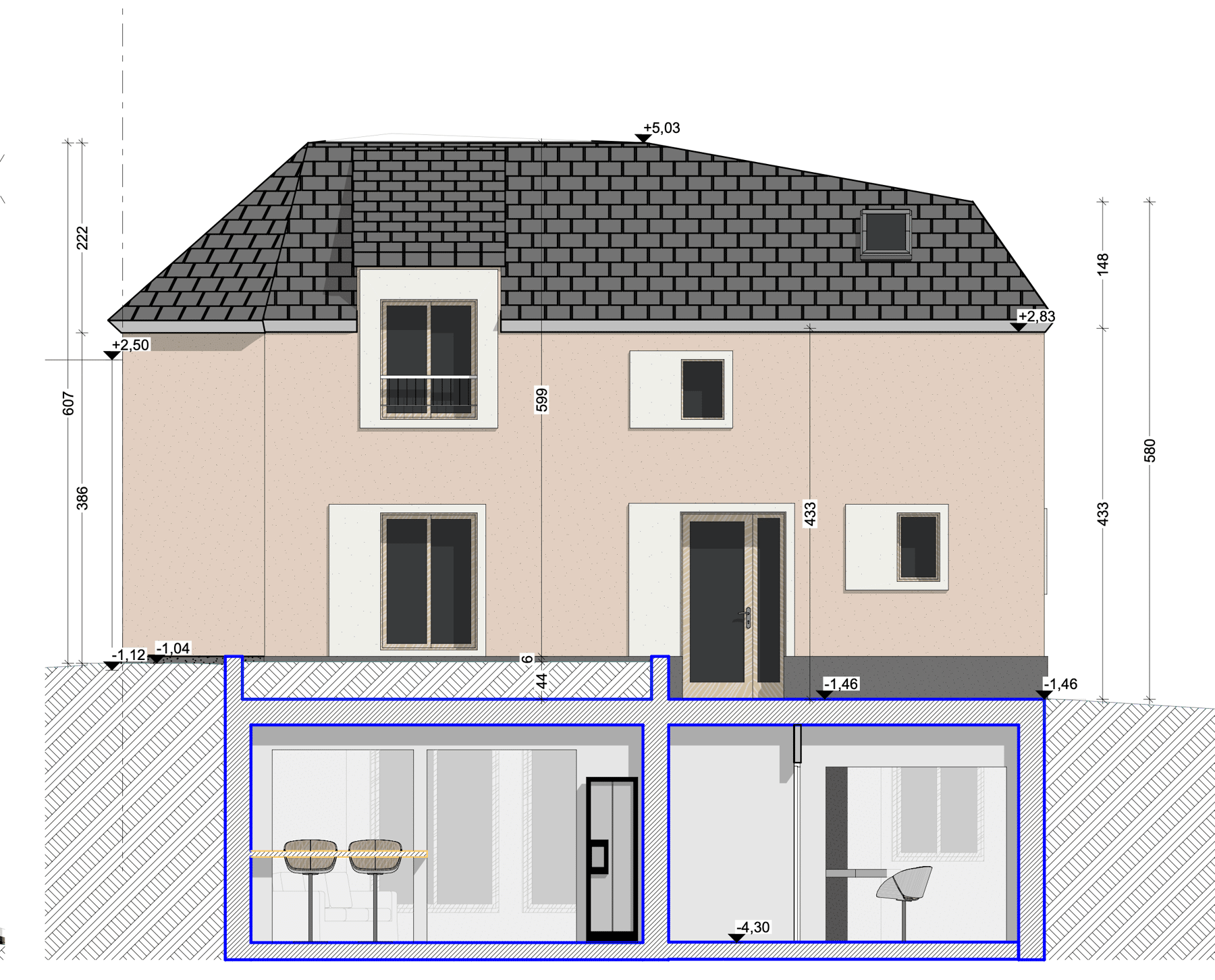 Construction neuve - Logements collectifs par un architecte Archidvisor