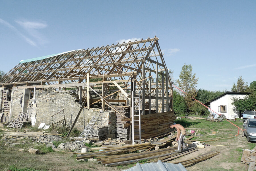 Projet BOUNTY - Réhabilitation d'un ancien corps de ferme pour accueillir un lieu de vie et de création réalisé par un architecte Archidvisor