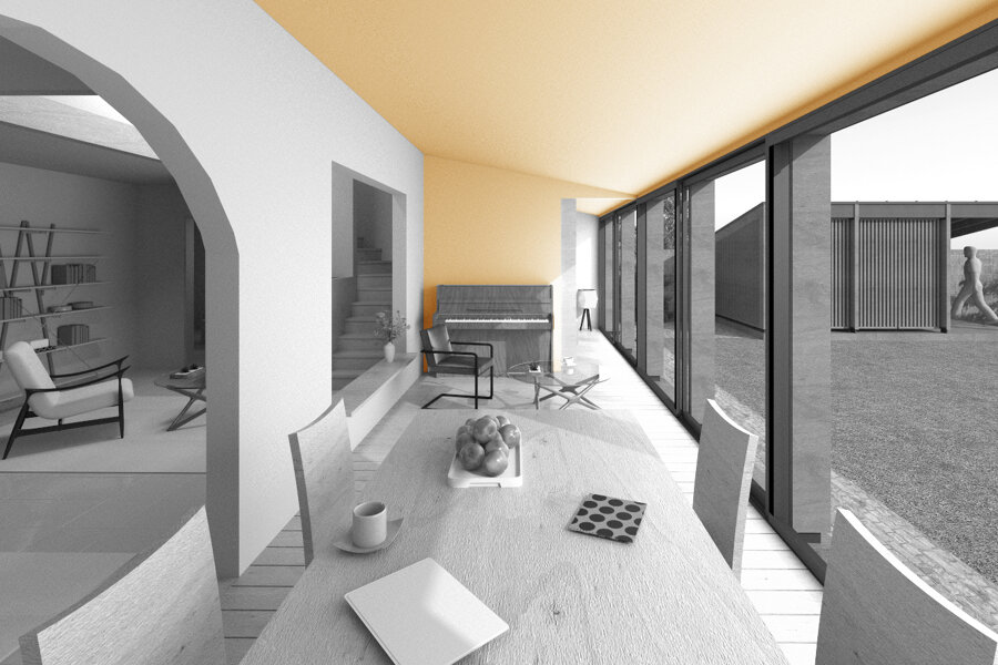 Projet LE CROISIC - Réhabilitation et extension d'une maison individuelle réalisé par un architecte Archidvisor