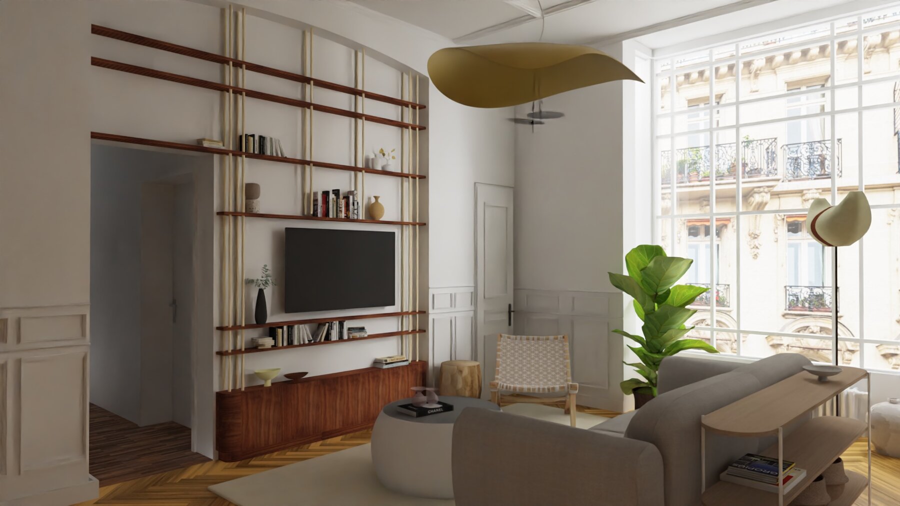 ᐅ Rénovation à Paris ≡ Décoration d'une suite parental par Helene ...