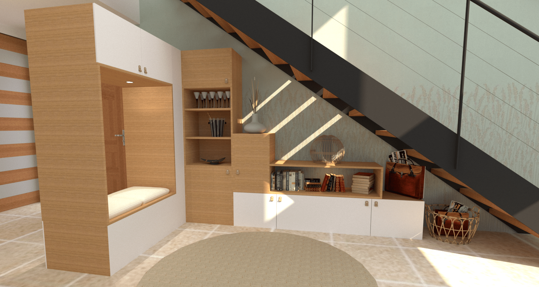 Aménagement intérieur - Maison individuelle par un architecte d'intérieur Archidvisor