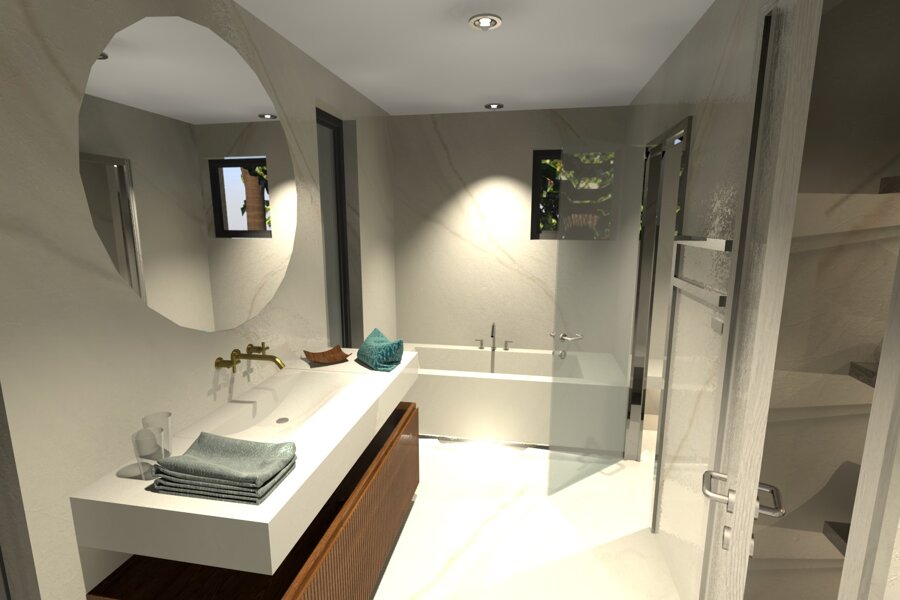 Projet Création Salle de bain réalisé par un architecte d'intérieur Archidvisor