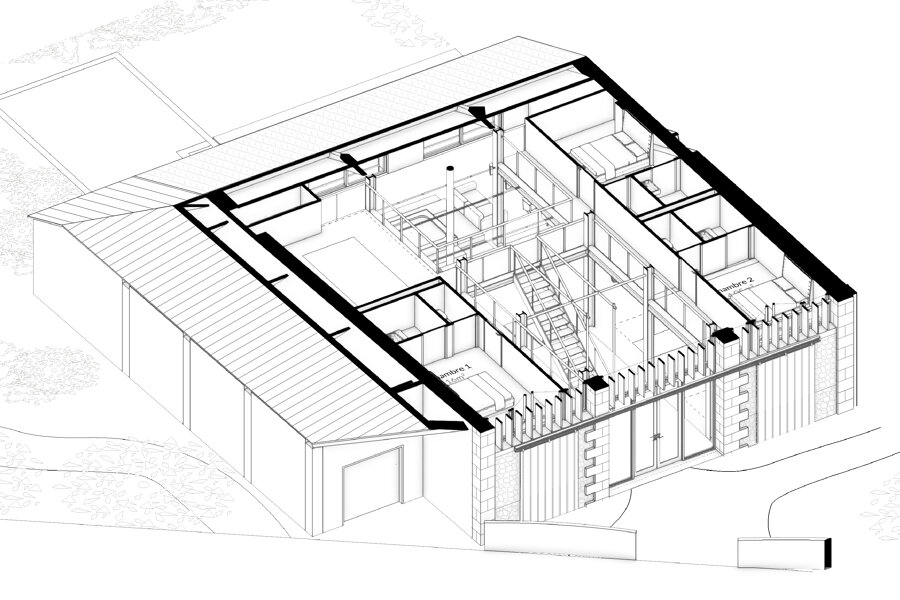 Projet BZC04 Loft réalisé par un architecte Archidvisor