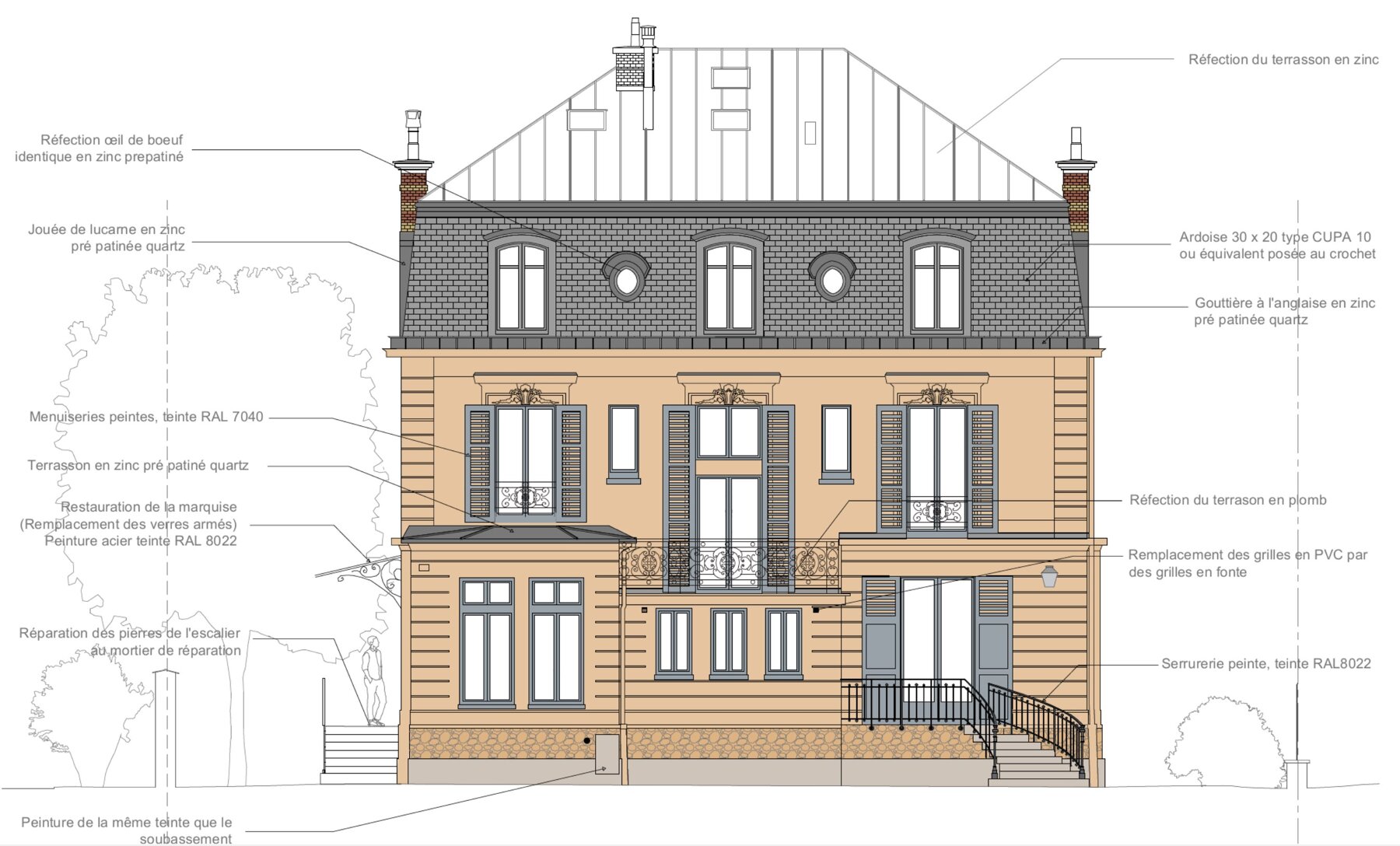 Rénovation - Logements collectifs par un architecte Archidvisor