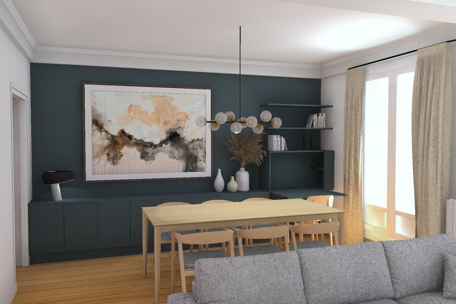Projet Appartement Volontaires réalisé par un architecte Archidvisor