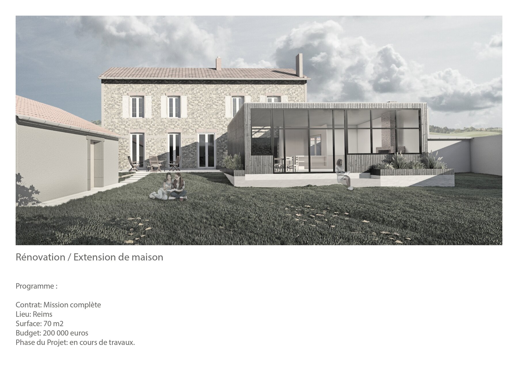 Extension - Terrain à construire par un architecte Archidvisor