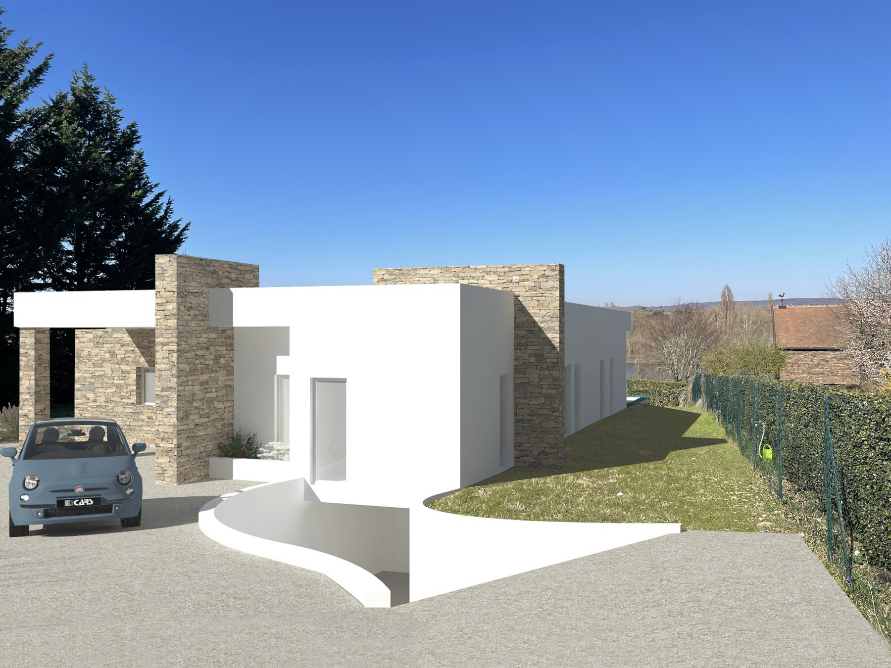 Construction neuve - Terrain à construire par un architecte Archidvisor