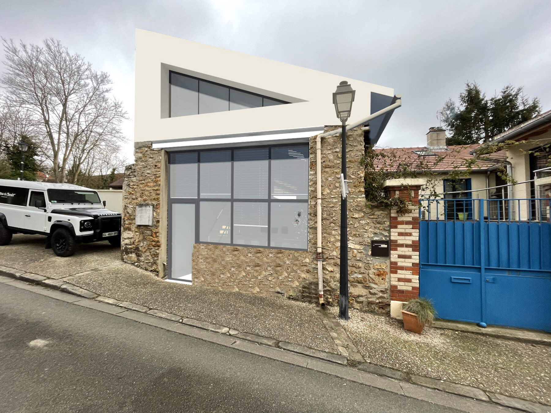 Changement de destination - Maison individuelle par un architecte Archidvisor