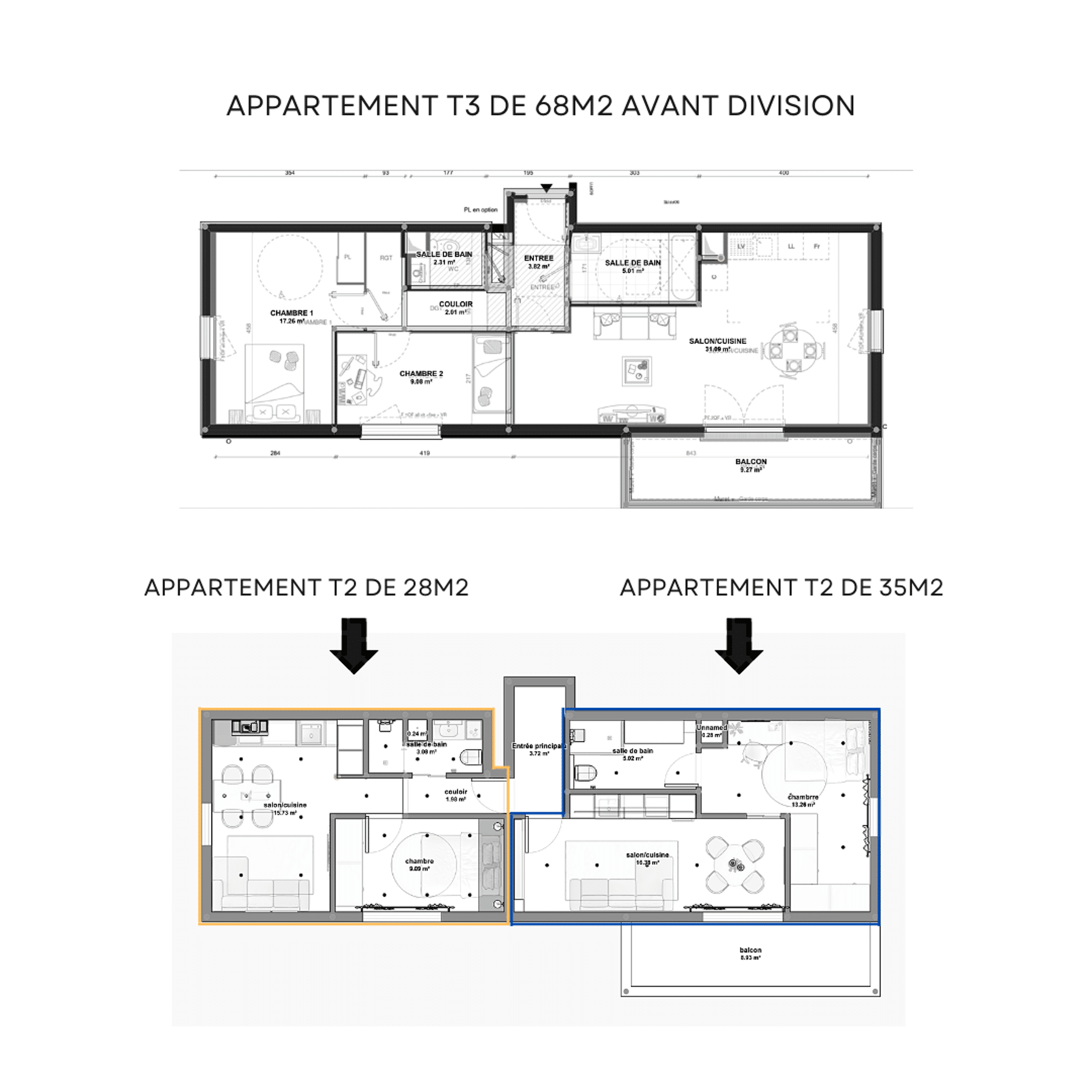 Rénovation - Appartement par un architecte d'intérieur Archidvisor