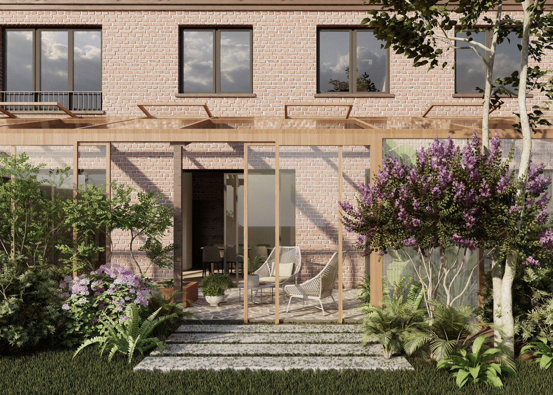 Changement de destination - Maison individuelle par un architecte Archidvisor