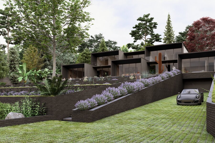 Projet Maison Ossature Bois - Bievres réalisé par un architecte Archidvisor