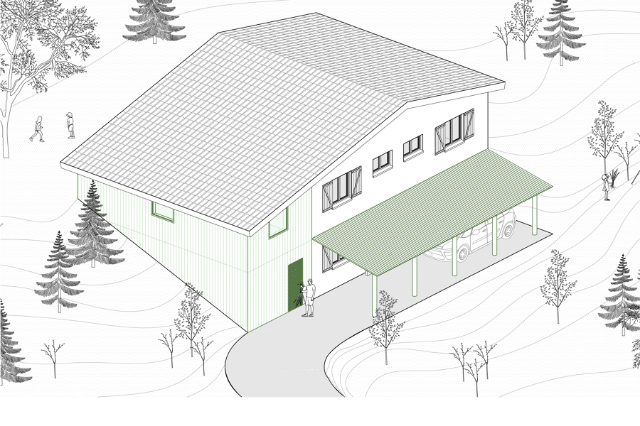 Projet Extension d'une maison individuelle réalisé par un architecte Archidvisor