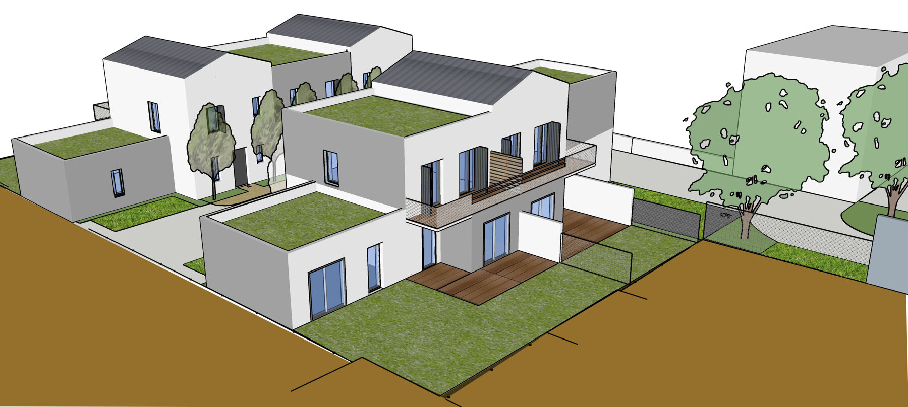 Construction neuve - Terrain à construire par un architecte Archidvisor