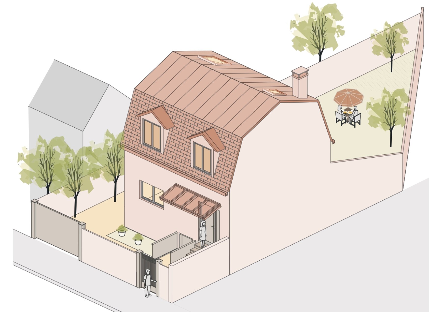 Extension - Maison individuelle par un architecte Archidvisor