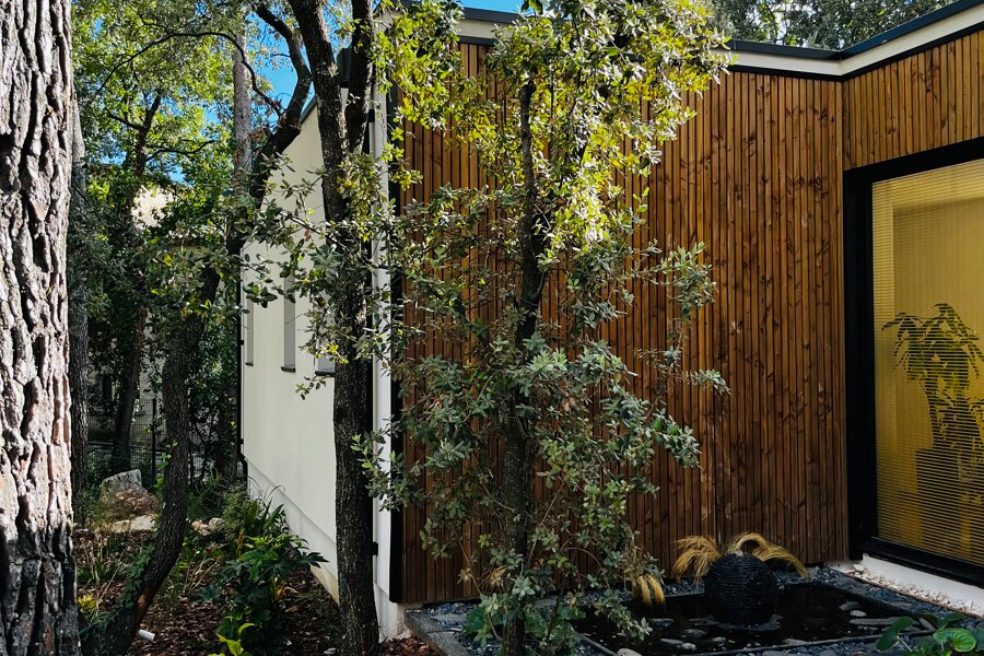 Projet La maison aux patios réalisé par un architecte Archidvisor