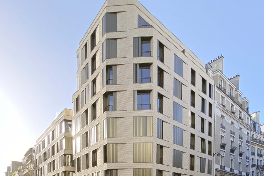 Projet 34 logements et une crèche à Paris réalisé par un architecte Archidvisor