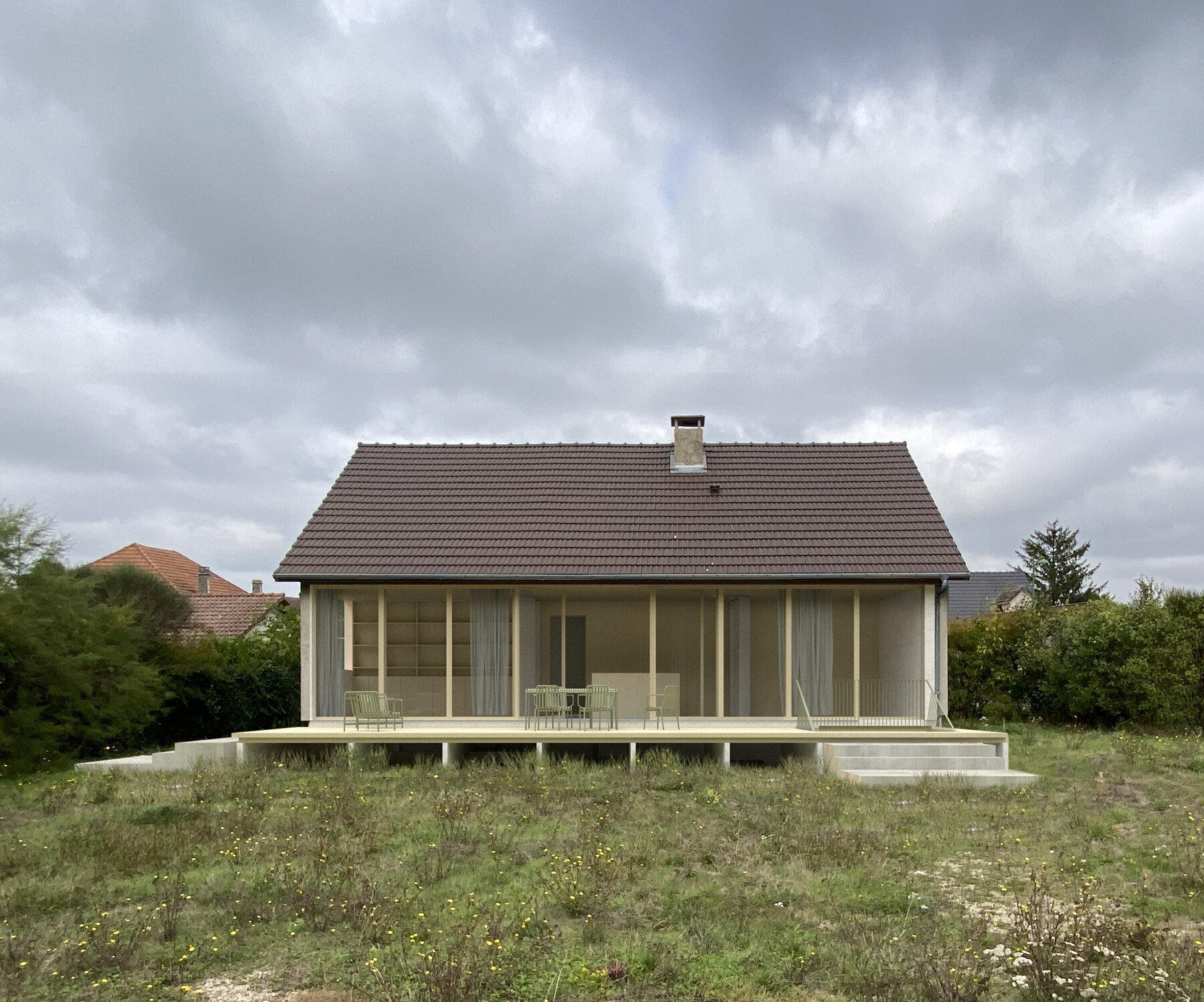 Construction neuve - Maison individuelle par un architecte Archidvisor