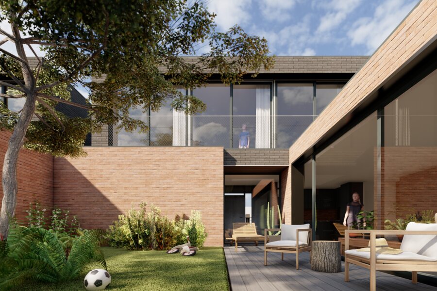 Projet Maisons jumelles -Vitry-Sur-Seine réalisé par un architecte Archidvisor