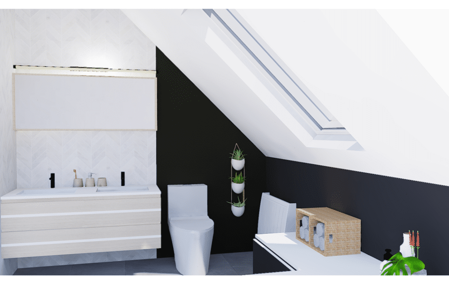 Projet Projet R Renovation salle de bains réalisé par un architecte d'intérieur Archidvisor