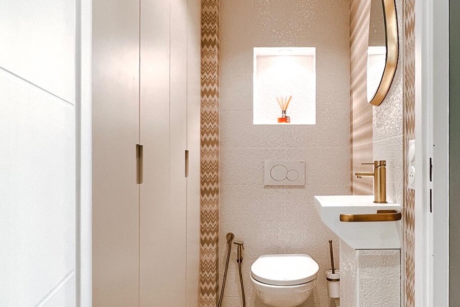 Projet Buanderie toilettes réalisé par un architecte d'intérieur Archidvisor