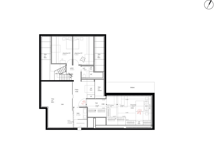 Projet RV92 - Réaménagement maison individuelle réalisé par un architecte Archidvisor