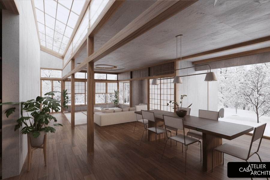 Projet Maison Kobayashi réalisé par un architecte Archidvisor