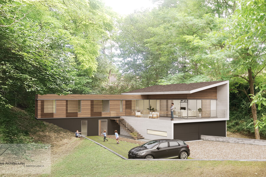 Projet Maison dans les bois réalisé par un architecte Archidvisor