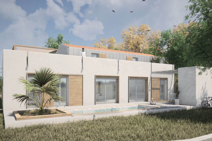 Projet Villa HA : Extension & rénovation réalisé par un architecte Archidvisor