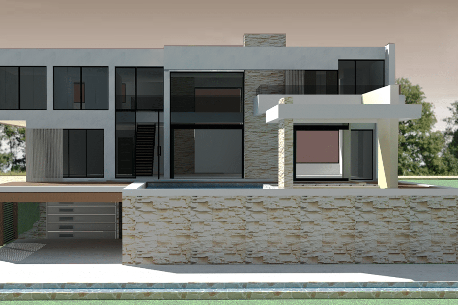 Projet VILLA ANTIBES réalisé par un architecte Archidvisor