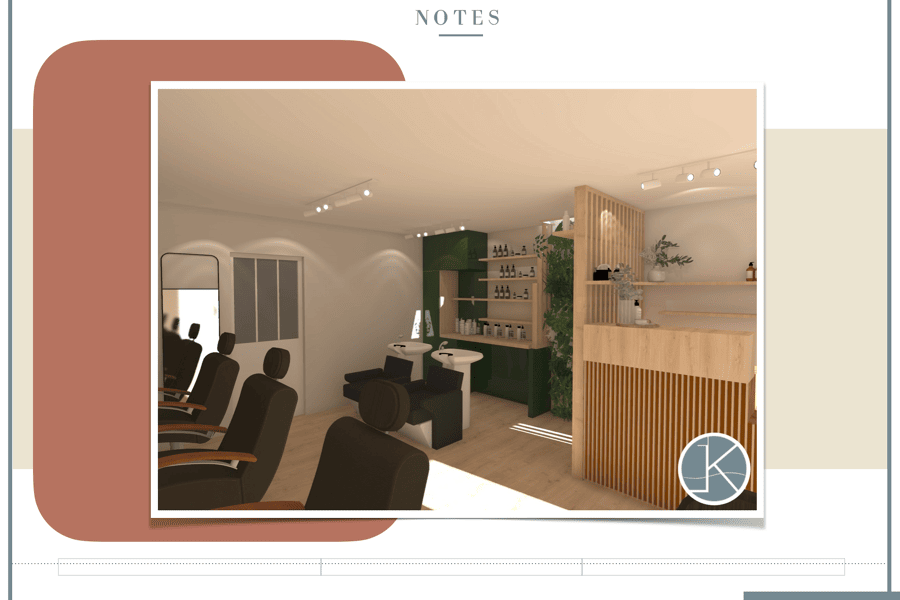 ᐅ Rénovation à Saint-Maximin ≡ SALON DE COIFFURE par Loriane - Archidvisor