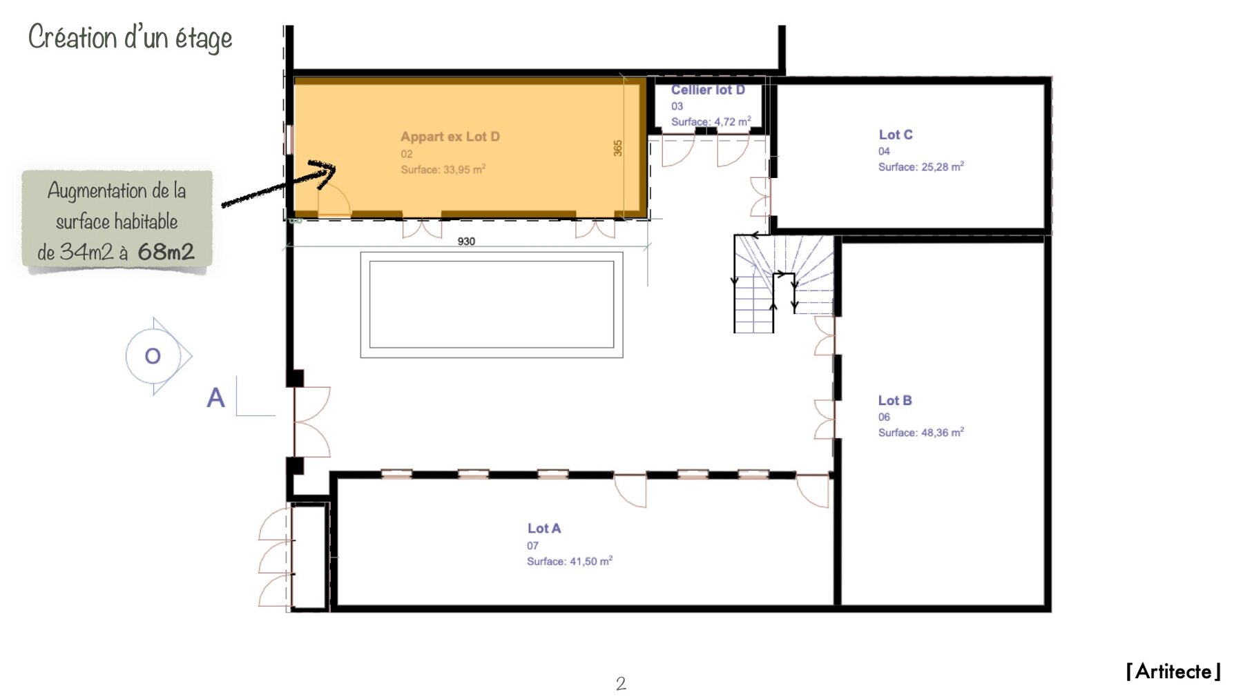 Surélévation - Appartement par un architecte d'intérieur Archidvisor