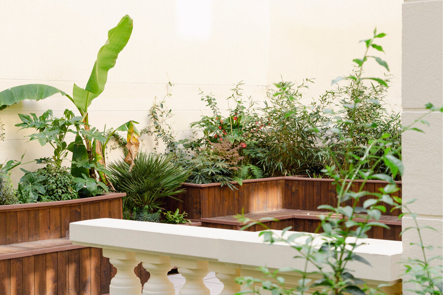 Projet Jardin et toit-terrasses aux ambiances singulières réalisé par un paysagiste Archidvisor