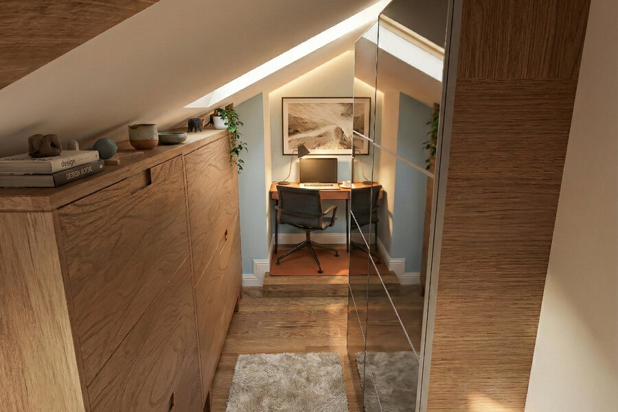 Projet Agrandissement d'un appartement avec réhabilitation de ses combles réalisé par un architecte Archidvisor