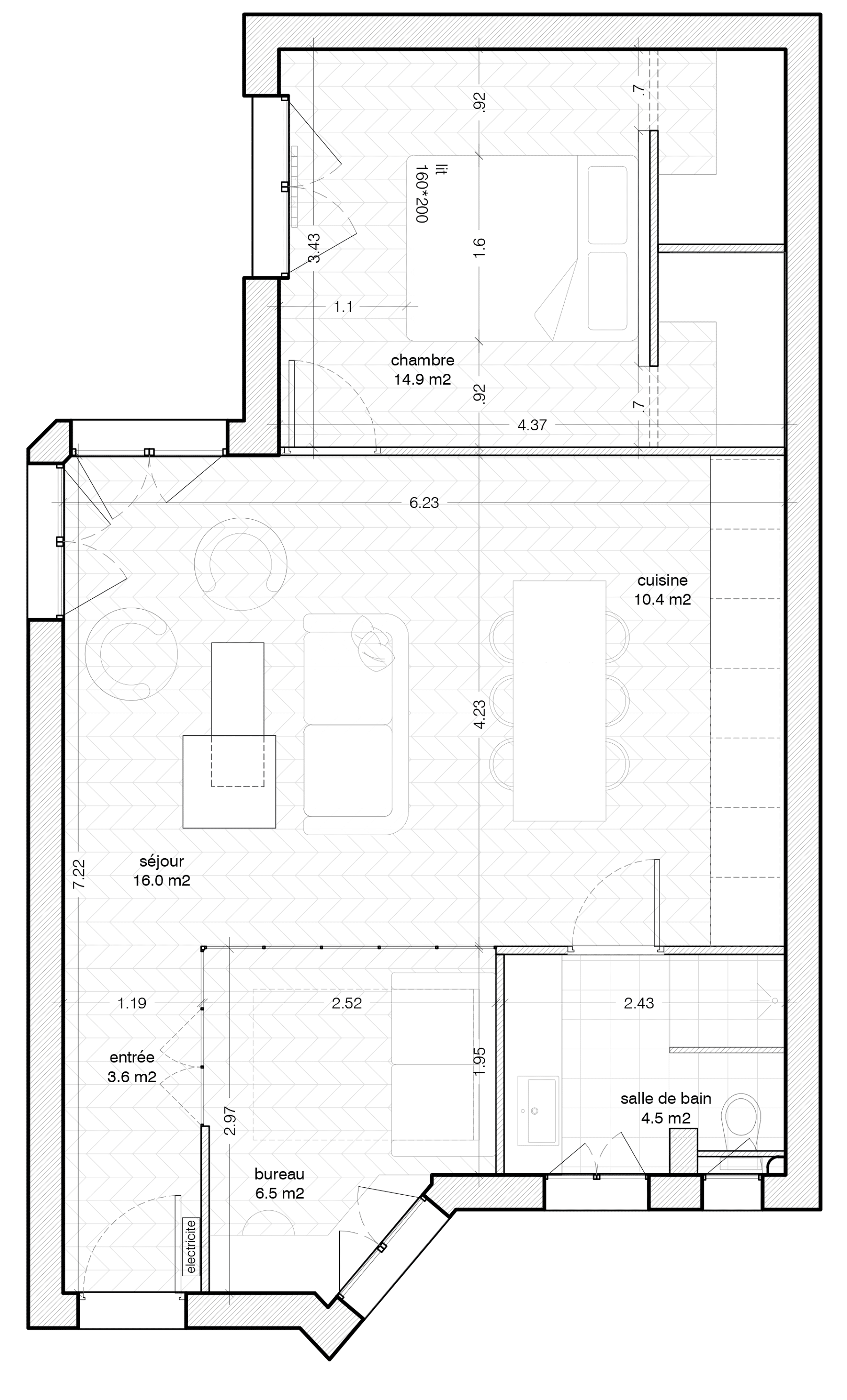 Rénovation - Appartement par un architecte Archidvisor