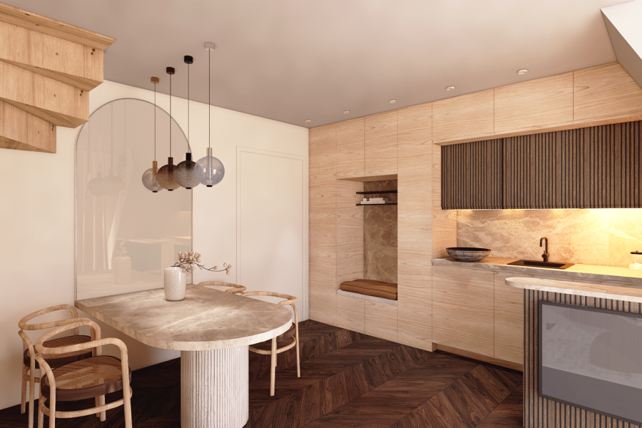 Projet Rénovation d'un appartement à Deauville réalisé par un architecte Archidvisor