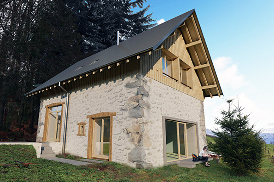 Projet Transformation d’une grange d’alpage en maison d’habitation réalisé par un architecte Archidvisor